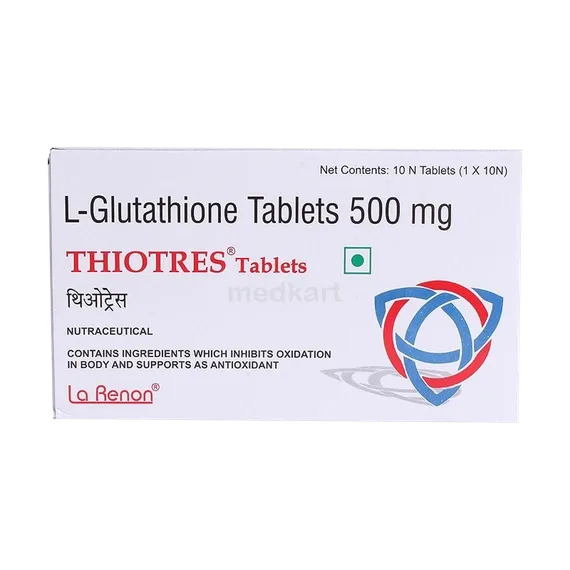 thiotres 500mg tablet 10's